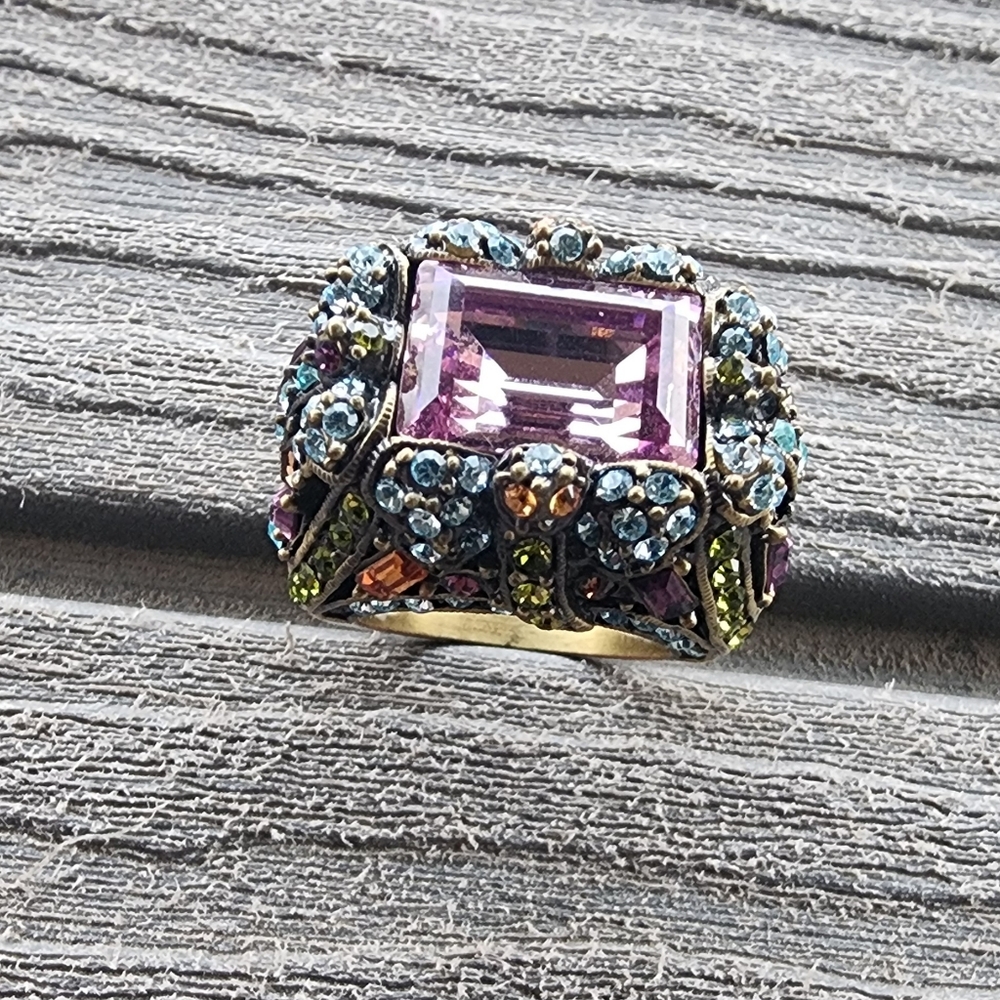 Beautiful colorful ring - Picture 9 of 9